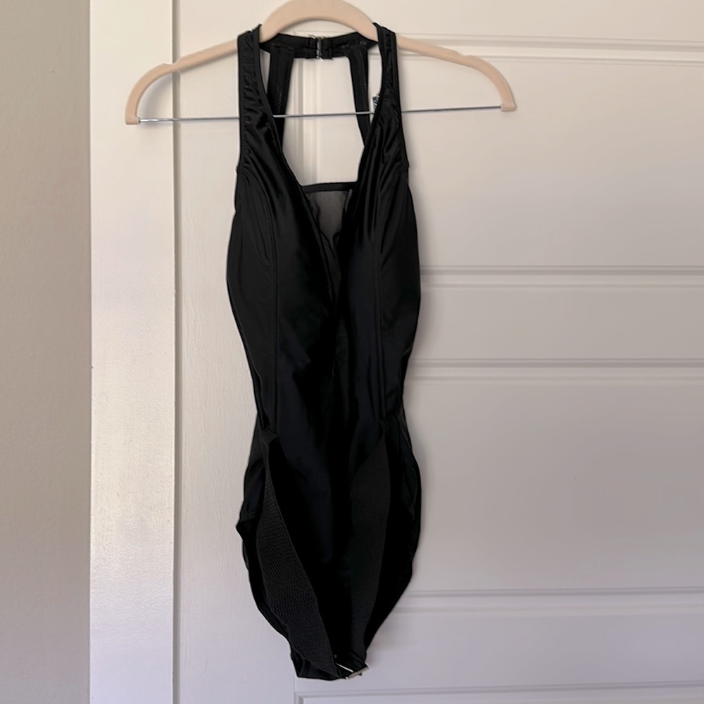 NWOT Women’s SEXY Black One-piece Bathing Suit - Size 8